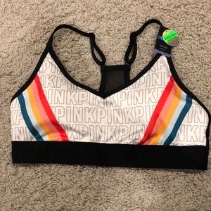 NWT PINK Victoria Secret Ultimate Sports Bra Sz M